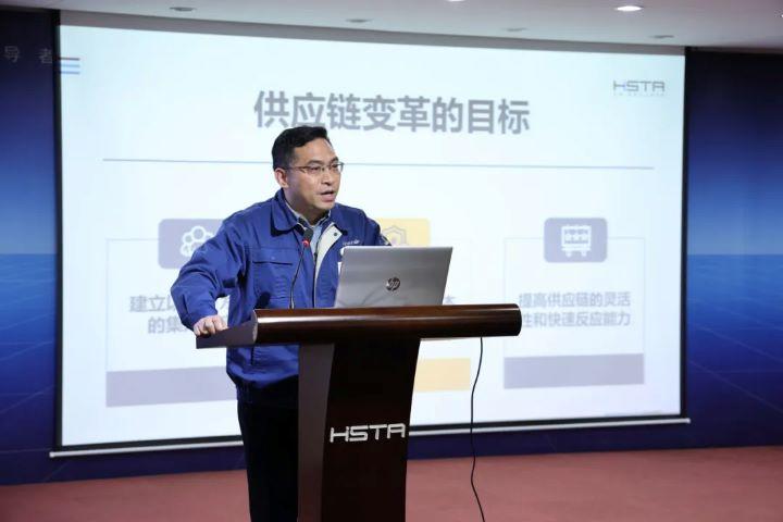 海星股份2023年度供應(yīng)商評價結(jié)果發(fā)布會暨2024年度采購工作計劃匯報會順利召開